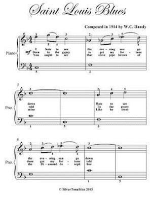 St Louis Blues Easiest Piano Sheet Music