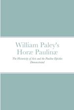 William Paley's Horæ Paulinæ