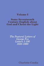 Volume I Some Seventeenth Century English about God 