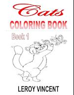 Cats Coloring Book