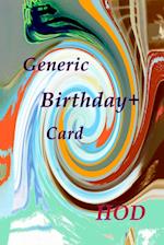 Generic Birthday+ Card 