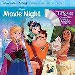 Disney's Movie Night Read-Along Storybook and CD Collection