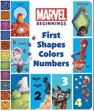 Marvel Beginnings First Shapes, Colors, Numbers