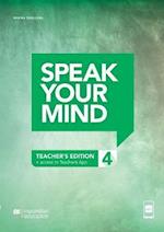 Speak Your Mind Level 4 Teacher's Edition + access to Teacher's App