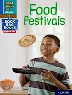 Read Write Inc. Phonics: Blue Set 6 NF Book Bag Book 7 Food festivals