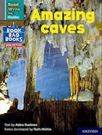 Read Write Inc. Phonics: Grey Set 7 NF Book Bag Book 6 Amazing caves