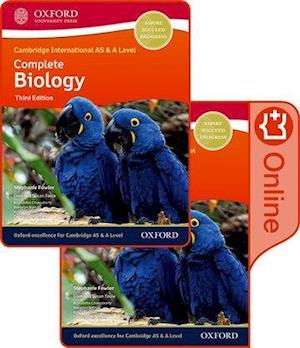 Cambridge International AS & A Level Complete Biology Enhanced Online & Print Student Book Pack