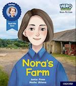 Hero Academy Non-fiction: Oxford Level 4, Light Blue Book Band: Nora's Farm