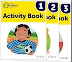 Oxford International Early Years: Activity Books 1-3 Pack