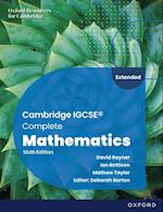Cambridge IGCSEA(R) Complete Mathematics Extended: Student Book Sixth Edition