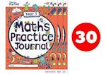 White Rose Maths Practice Journals Year 1 Workbooks: Pack of 30