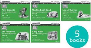 Read Write Inc. Phonics: Green Set 1 More Black & White Storybooks (Pack of 5)