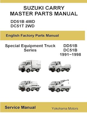 Suzuki Carry Truck Special Equipment Master Parts Manual DD51B DC51C