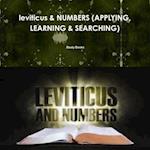 Leviticus & Numbers (Applying, Learning & Searching) 