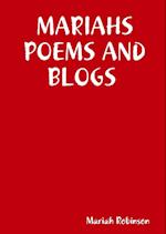 MARIAHS POEMS AND BLOGS 