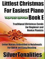 Littlest Christmas for Easiest Piano Book E Tadpole Edition