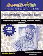 Handwriting Practice Book - Grades Pre-K - First Grade