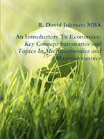 An Introductory To Economics