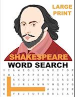 Shakespeare Word Search: Word Search Puzzle Book, William Shakespeare Comedies - The Tempest, Taming of the Shrew, As You Like It, A Midsummer's Night