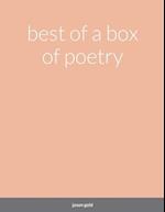 best of a box of poetry 