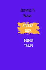 Drawing A Blank Sticker Book 