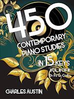 450 Contemporary Piano Studies in 15 Keys, Volume 3