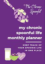 My Chronic Spoonful Monthly Life Planner