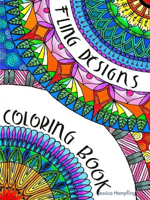 Fling Designs coloring book