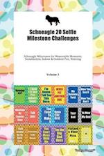 Schneagle 20 Selfie Milestone Challenges Schneagle Milestones for Memorable Moments, Socialization, Indoor & Outdoor Fun, Training Volume 3