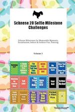 Schnese 20 Selfie Milestone Challenges Schnese Milestones for Memorable Moments, Socialization, Indoor & Outdoor Fun, Training Volume 3