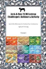 Jack-A-Bee 20 Milestone Challenges: Outdoor & Activity Jack-A-Bee Milestones for Outdoor Fun, Socialisation, Agility, Training Volume 1 