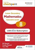 Cambridge Checkpoint Lower Secondary Mathematics Teacher's Guide 8 with Boost Subscription