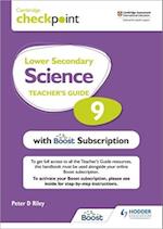 Cambridge Checkpoint Lower Secondary Science Teacher's Guide 9 with Boost Subscription