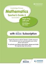 Cambridge Primary Mathematics Teacher's Guide Stage 4 with Boost Subscription
