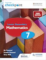 Cambridge Checkpoint Lower Secondary Mathematics Student's Book 7