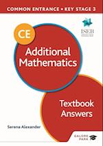 Common Entrance 13+ Additional Mathematics for ISEB CE and KS3 Textbook Answers