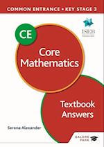 Common Entrance 13+ Core Mathematics for ISEB CE and KS3 Textbook Answers