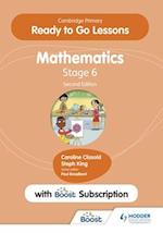 Cambridge Primary Ready to Go Lessons for Mathematics 6 Second edition with Boost Subscription