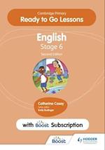 Cambridge Primary Ready to Go Lessons for English 6 Second edition with Boost Subscription