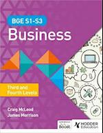 BGE S1–S3 Business: Third and Fourth Levels