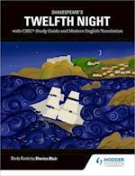 Shakespeare's Twelfth Night with CSEC Study Guide and Modern English Translation