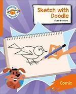 Reading Planet: Rocket Phonics – Target Practice - Sketch with Doodle - Orange