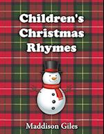 Children's Christmas Rhymes