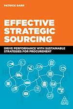 Effective Strategic Sourcing