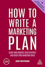 How to Write a Marketing Plan