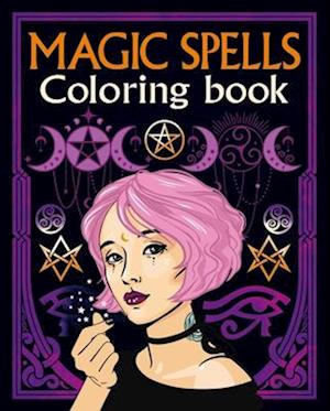 The Magic Spells Coloring Book