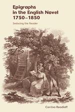 Epigraphs in the English Novel 1750 1850