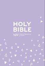 NIV Pocket Lilac Soft-tone Bible with Zip