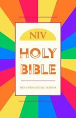 NIV Larger Print Personal Bible - Rainbow