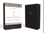 Biblia Católica, Tamaño Personal, Leathersoft, Negra, Con Cierre